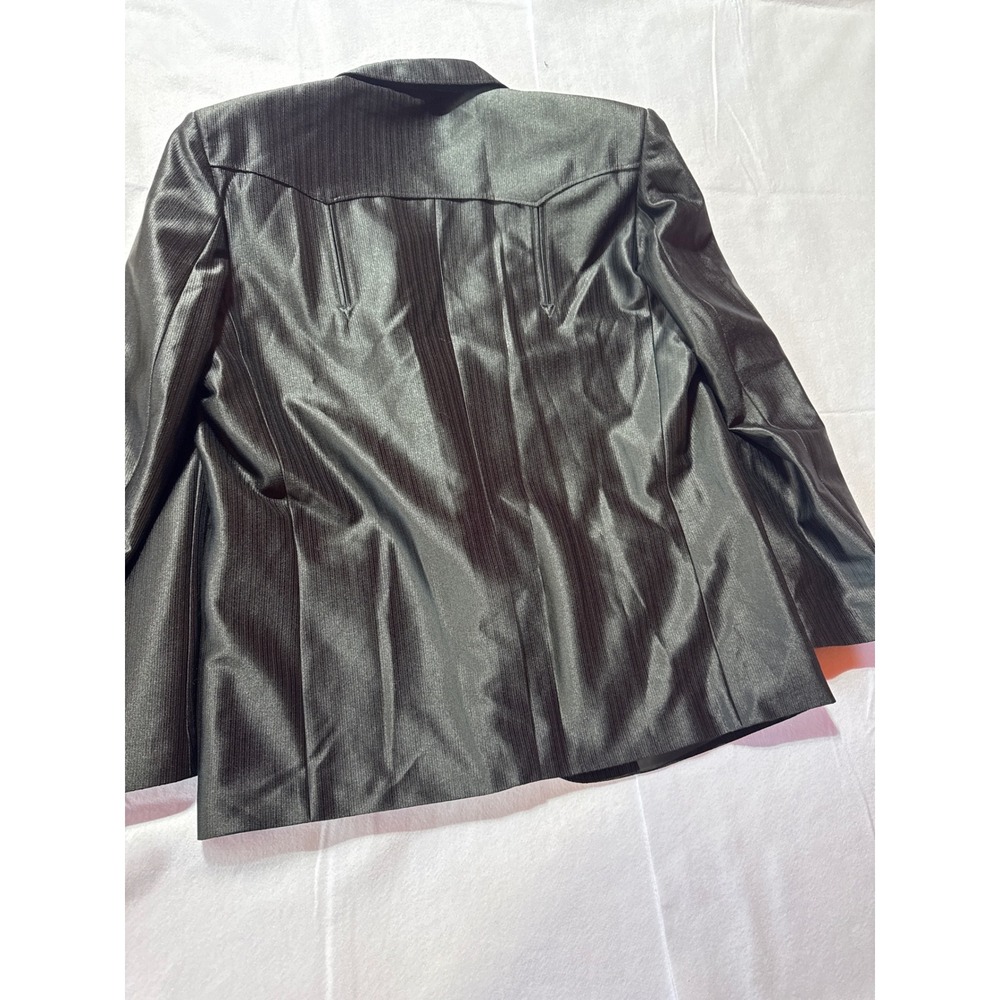 Buffalo Country Western Wear Mens Black Textured … - image 5
